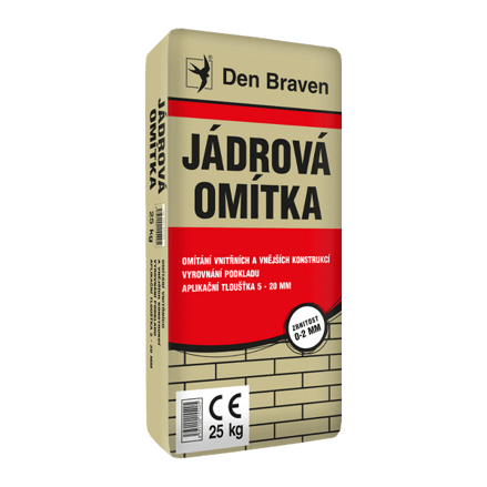 Jadrová omietka 25 kg vrece