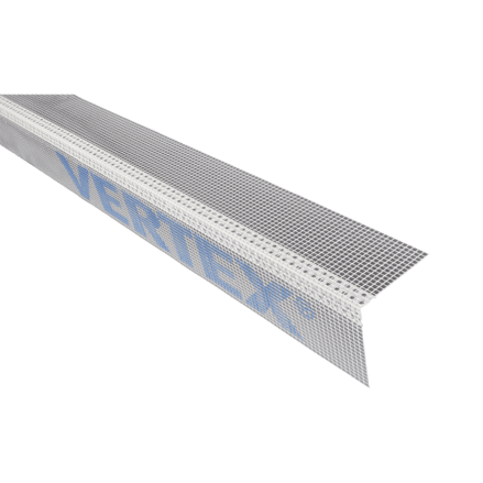 Kombi lišta rohová (PLAST) s tkaninou VERTEX 10 × 10 cm, 2 m