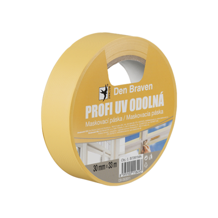 Profi UV odolná maskovacia páska 30 mm, dĺžka 33 m žltá