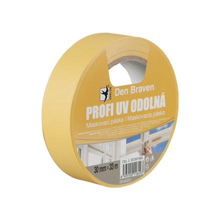 Profi UV odolná maskovacia páska 50 mm, dĺžka 33 m žltá