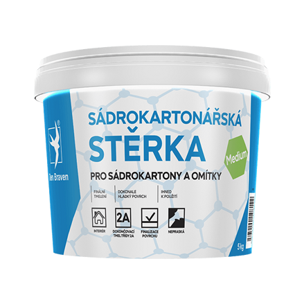 Sadrokartonárska stierka 5 kg vedro biela