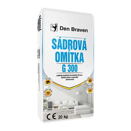 Sadrová omietka G300 5 kg vrece