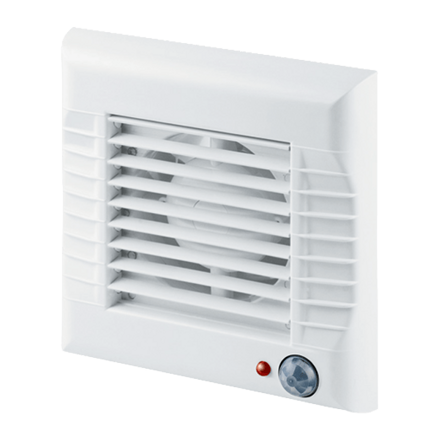 Ventilátor so žalúziou s dobehom (VŽD) Ø 100 mm