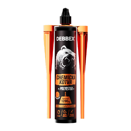 Chemická kotva POLYESTER S 380 ml kartuša