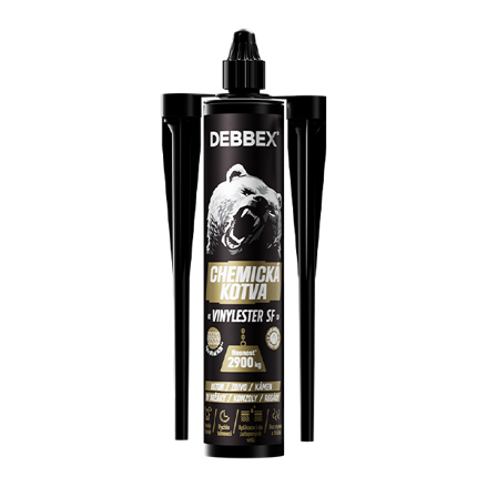 Chemická kotva VINYLESTER SF 380 ml kartuša