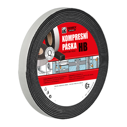 Kompresná páska HB 20 × 3 - 15 mm, dĺžka 12 m