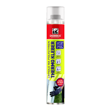 THERMO KLEBER 750 ml trubičková dóza žltá