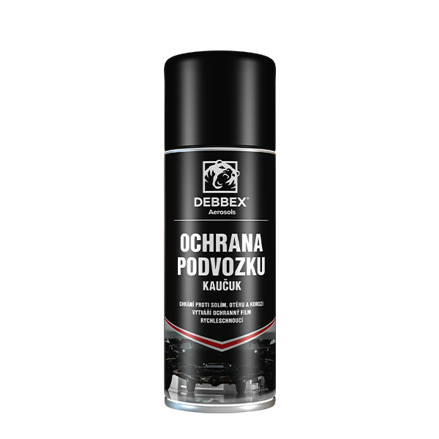 Ochrana podvozkov – kaučuk 400 ml aerosólový sprej čierna