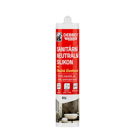 Sanitárny neutrálny silikón 280 ml kartuša bahama