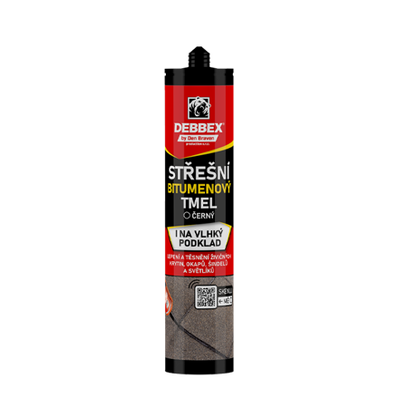 Strešný bitúmenový tmel 310 ml kartuša čierna