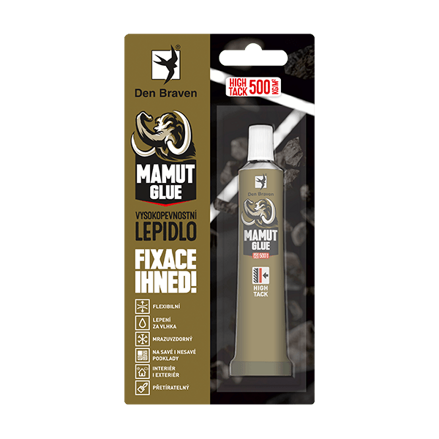 MAMUT GLUE High Tack 25 ml tuba v blistri biela