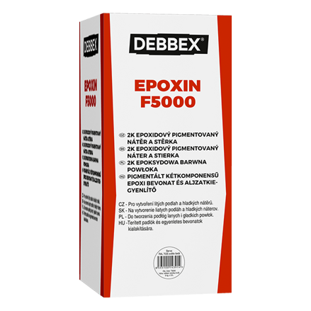 EPOXIN F5000 5 + 1 kg sada plechoviek smaragdová zelená RAL 6001