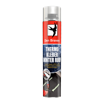 THERMO KLEBER ROOF WINTER 750 ml pištoľová dóza zelená