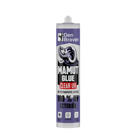 MAMUT GLUE Clear UV 290 ml kartuša transparentná