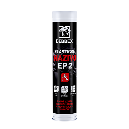 Plastické mazivo EP 2 400 ml kartuša žltá