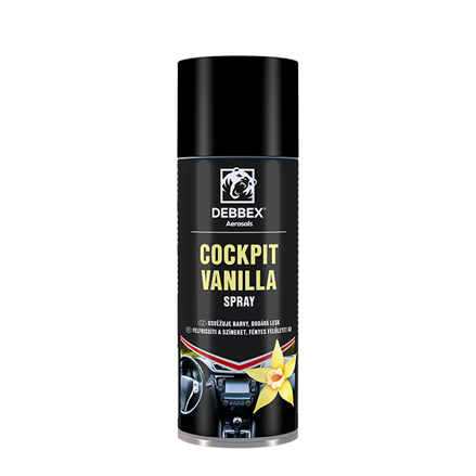 Cockpit spray (vanilka) 400 ml aerosólový sprej