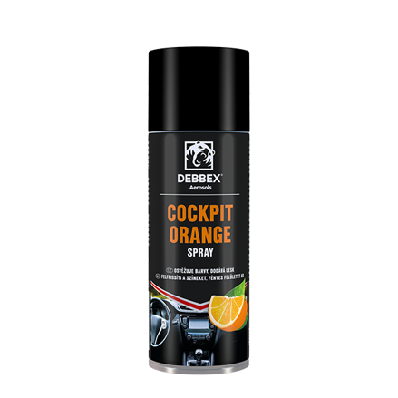 Cockpit spray (pomaranč) 400 ml aerosólový sprej