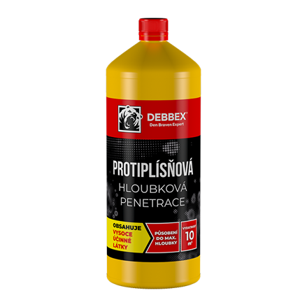 Protiplesňová hĺbková penetrácia 5 l fľaša mliečne biela