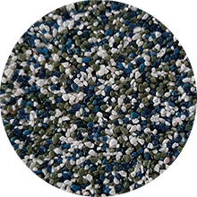 Tekutá podlaha 15,91 kg vedro biela & modrá & zelená