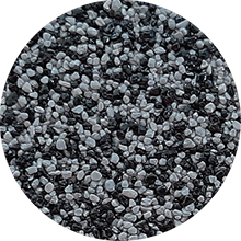 Tekutá podlaha 15,91 kg vedro čierna & sivá