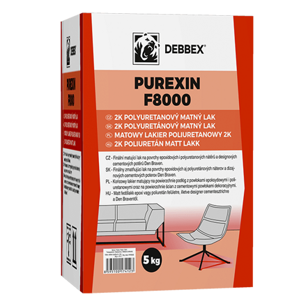 PUREXIN F8000 5 kg kelímok transparentná