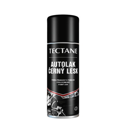 Autolak čierny lesk 400 ml aerosólový sprej