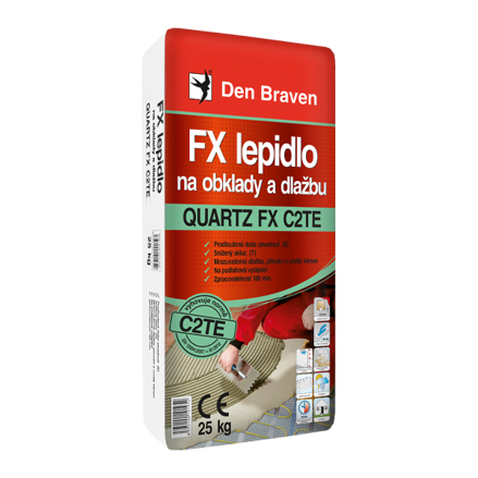 FX lepidlo na obklady a dlažbu QUARTZ FX C2TE 7 kg vrece