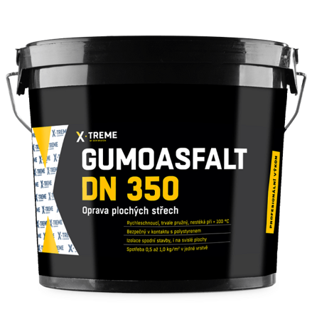 Gumoasfalt DN 350 5 kg vedro