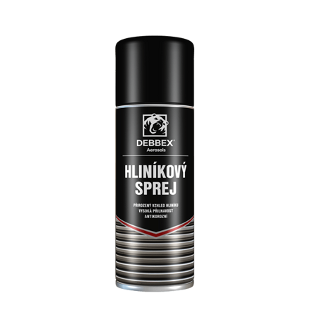 Hliníkový sprej 400 ml aerosólový sprej