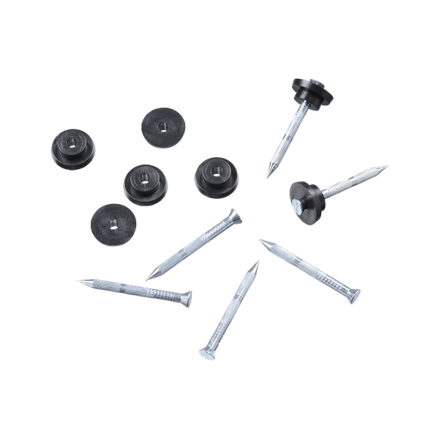Kovový klinec s tesniacou podložkou pre nopové fólie 3,5 × 40 mm