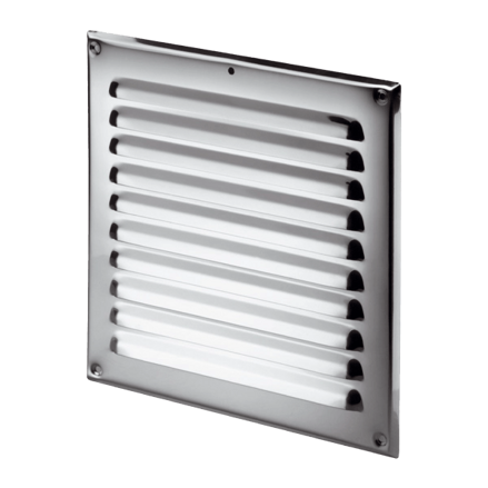 Mriežka vetracia NEREZ a KOV so sieťovinou 250 × 250 mm