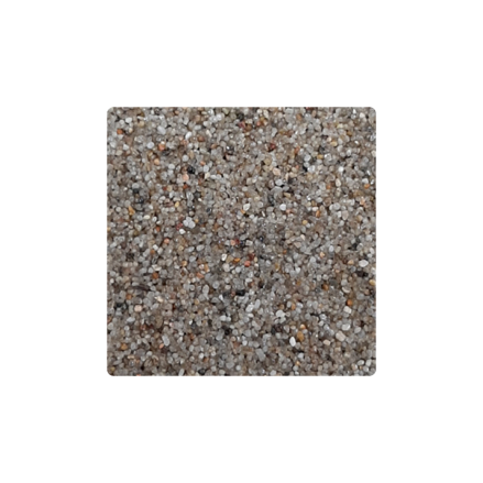 Prírodný a farbený piesok zrno 0,4 - 0,8 mm 25 kg vrece farbený modrý