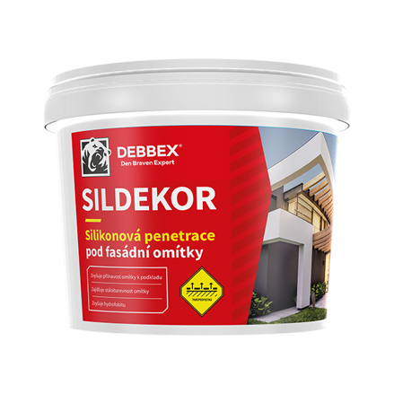 Silikónová penetrácia SILDEKOR 15 kg biela