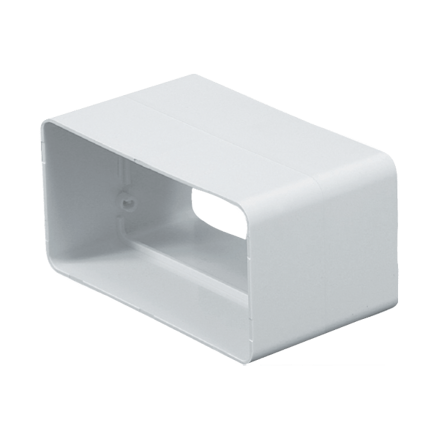 Spojka hranatej rúry 150 × 75 mm